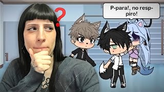 1 Reacciono a TODA MI SERIE DE GACHA LIFE 😰 [upl. by Grier]