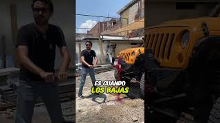 CUIDADO con un buen machucón 🔥 offroadmexico offroad jeepmexico hilift rutasoffroad [upl. by Sanfred]