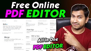 Online PDF Editor Free 2023  pdf edit kaise kare  sejda pdf editor [upl. by Topping]