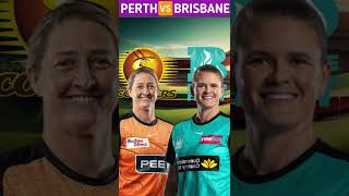 Perth VS Brisbane 5Nov2024 prs cricketmatch wbbl todaymatchpitchreport [upl. by Azerila]