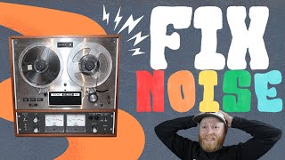 Fix Noisy amp Scratchy Tape Machines Easy DIY ReeltoReel Maintenance [upl. by Fujio640]