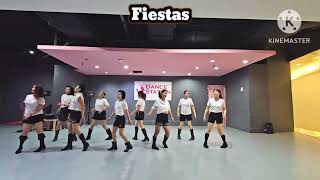 Fiestas  Line Dance  Demo  Beauty LD Blessed PV  Mei2 LD Class [upl. by Tunnell]