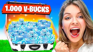 1000 LIKES  1000 VBUCKS avec BLANDINE sur FORTNITE [upl. by Vaden646]