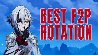 BEST F2P ROTATIONS  Genshin Impact [upl. by Rodie]