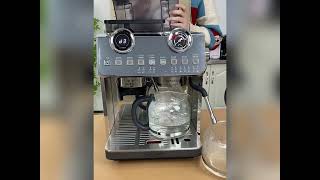 How To Descale The Barista Espresso Machine of Cafelffe MK608 [upl. by Drus]