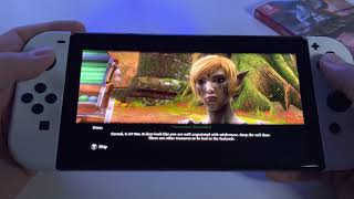 Kingdoms of Amalur ReReckoning  Switch OLED handheld gameplay [upl. by Hcahsem]