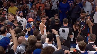 Trae Young vs Knicks Fans [upl. by Whang]