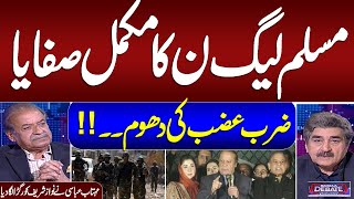 PMLN in Trouble  Operation ZarbeAzb  Mehtab Abbasi Lashes out at Nawaz Sharif  Samaa Debate [upl. by Susan]