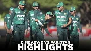 Full Highlights  Zimbabwe vs Pakistan  1st T20I  PCB  MD2K [upl. by Lrigybab879]