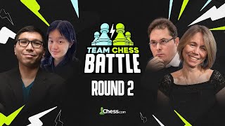 Wesley So amp Alice Lee Take On Legends Peter Leko amp Pia Cramling  Team Chess Battle Quarterfinals 2 [upl. by Tarrel]