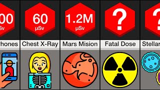 Comparison Most Radioactive Things [upl. by Brine908]