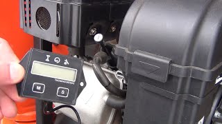 How To Use a Small Engine Tachometer amp Set Engine Speed  Reviewing the Cheapest One On Amazon [upl. by Kayla248]