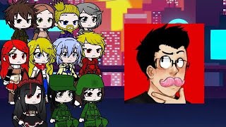 Gate react to Markiplier FNaF Compilation 13 reupload [upl. by Lonny]