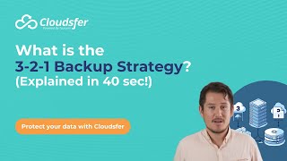 What is the 321 Backup Strategy in 40 sec only [upl. by Ezirtaeb308]