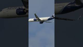 🇬🇷 Aegean Air Airbus A321neo Takeoff from London Heathrow Airport shorts [upl. by Starla]