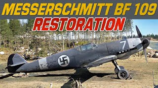 Messerschmitt Bf 109  Restoring A Piece of History Aircraft Of WW2 [upl. by Islek]