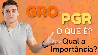 O QUE É GRO E PGR [upl. by Othilia]