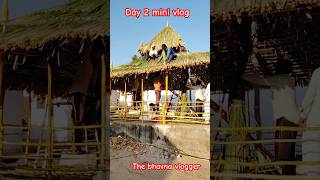 Mandap decoration day 2 vlog minivlog dacoration youtubeshorts shorts trending viralvideo [upl. by Eitsud]