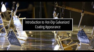 Introduction to HotDip Galvanized Steel Coating Appearance [upl. by Manlove]