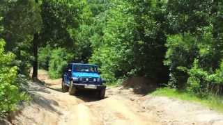 2012 Jeep Wrangler JKU Stock 4 Wheeling in Gulches Offroad Vehicle Park [upl. by Quince]