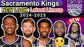 Sacramento Kings  FINAL LINEUP  TODAY UPDATE  ROSTER REPLACE 202425 nbaupdate [upl. by Nomsed791]