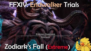 FFXIV The Minstrels Ballad Zodiarks Fall Zodiark Extreme GunbreakerGNB POV [upl. by Ohploda]