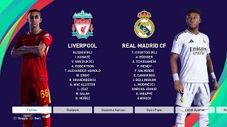 LIVERPOOL  REAL MADRID QARŞILAŞMASI  PES 2021 [upl. by Cornwall215]