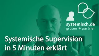 Systemische Supervision in 5 Minuten erklärt [upl. by Una869]