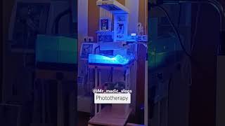 Phototherapy  Mr Madic vlogs  emergency icu hospital doctor pediatrician baby nicu [upl. by Poucher]