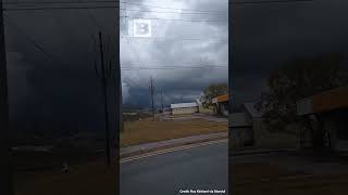 Georgia Twister Massive Funnel Passes Through Downtown Valdosta Georgia [upl. by Gillette991]