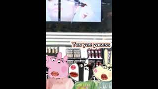 Preppy Peppa and her friends go on a Sephora haul at the airport preppy haul plane Sephora YAS [upl. by Adekan]