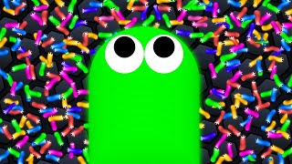 I Ate 100000 SNAKES To Get THIS BIG Slitherio [upl. by Brodeur]