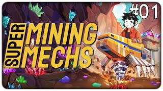 VIAGGIAMO TRA I PIANETI E DIVENTIAMO RICCHI TRIVELLANDO RISORSE RARE  Super Mining Mechs  ep01 [upl. by Adnesor]