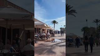 Walking along Fuengirola promenade on a sunny day 😊😮 🇪🇸 shorts krieljan fyp [upl. by Irrak55]