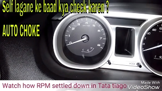 tata tiago  Let you car engine RPM comes to Idle  For all cars [upl. by Ozan]