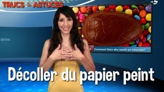 Trucs et astuces  Décoller du papier peint [upl. by Colinson743]