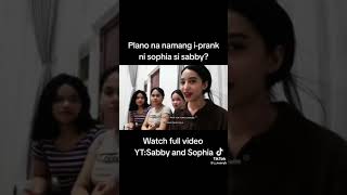 Sophia prank Kay shabby watch full video in acc sabbyandsophia [upl. by Rosalind784]