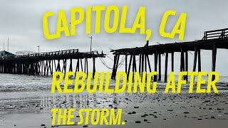 CAPITOLA CA  Rebuilding after the storms of January 2023 [upl. by Hameerak]