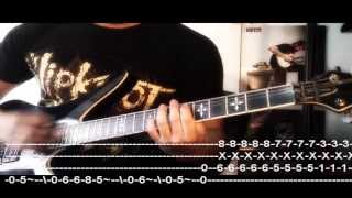 SLIPKNOT THE NEGATIVE ONE COVER TABS [upl. by Florina]