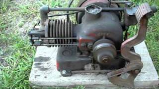 Nelson Bros Horizontal Aircooled Engine [upl. by Fleck]