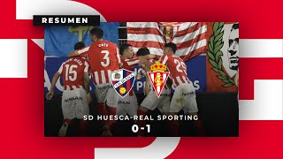 Resumen SD HuescaReal Sporting 01 [upl. by Anallise]