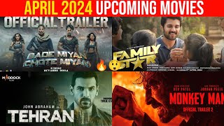 Top 10 Upcoming Movies In April 2024 Hindi  Upcoming Big Bollywood amp South Indian Films April [upl. by Rickie411]