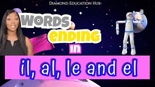 Words Ending in elleal and il  Spellings  Primary Education  Diamond Education Hub [upl. by Enelyt]