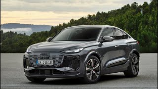 New Audi Q6 Sportback etron  Pure Electric SUV [upl. by Quartas]