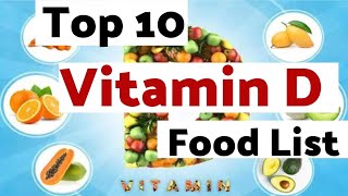 Vitamin D rich FOOD ITEMS List drmanisha vitaminddeficiency [upl. by Enelhtac]