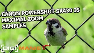 Canon PowerShot SX430 IS Maximal Zoom Photos [upl. by Itida727]