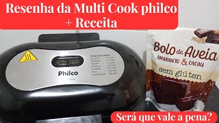 Resenha da Multi Cook Philco  Receita sem glúten semglúten celiacos sem Lactose [upl. by Peltier]