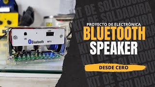 Proyecto de electrónica diy speaker bluetooth Aliexpress [upl. by Klayman]