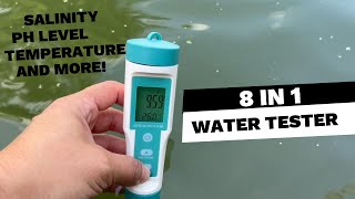 8 in 1 Pool Salt Tester [upl. by Sairtemed]