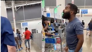 ANGRY Short Man Confronts Several Big Dudes for Staring at His Wife [upl. by Drawoh572]